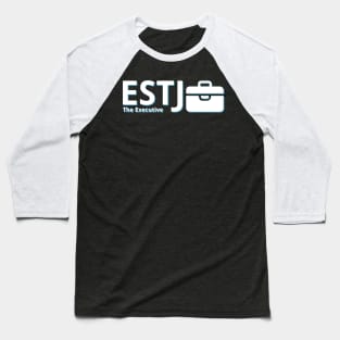 ESTJ The Executive MBTI types 11D Myers Briggs personality gift with icon Baseball T-Shirt